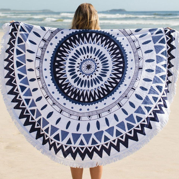 Bohemia Tassel Knitted Beach Towel Blanket